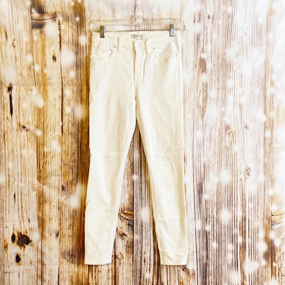 SOLD OUT | MADEWELL Skinny Skinny Denim Jeans white 27 - Picture 2 of 9